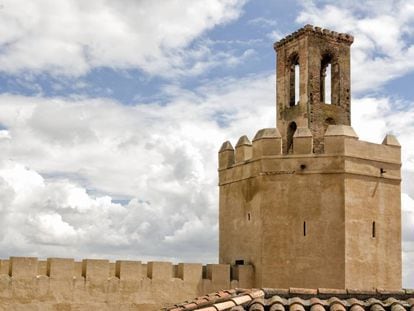 La alcazaba árabe de Badajoz.