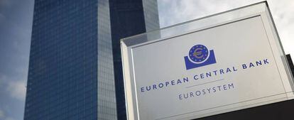 Sede el Banco Central Europeo (BCE), en Fráncfort.