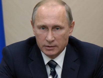 El presidente de Rusia, Vladimir Putin.