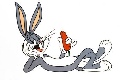 Un dibujo de Bugs Bunny.