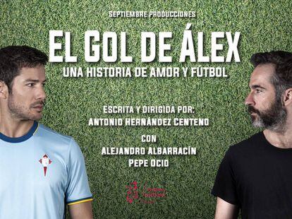 Cartel de la obra El gol de Alex