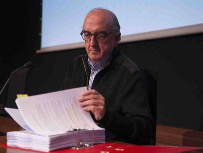 Jaume Roures, director general de Mediapro, en una roda de premsa al febrer del 2016.