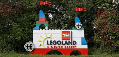 Entrada de Legoland en Windsor, Reino Unido