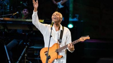 Gilberto Gil durante un concierto en São Paulo (Brasil), en una imagen de archivo.