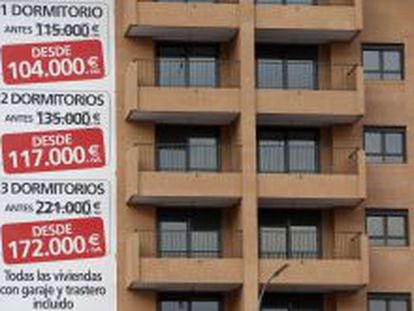 Imagen de viviendas en venta en Madrid.