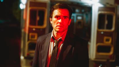 Juan Pablo Raba en un fotograma de la serie, estrenada el 11 de agosto.