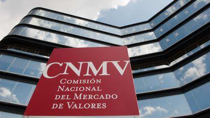 Sede de la CNMV, en Madrid.