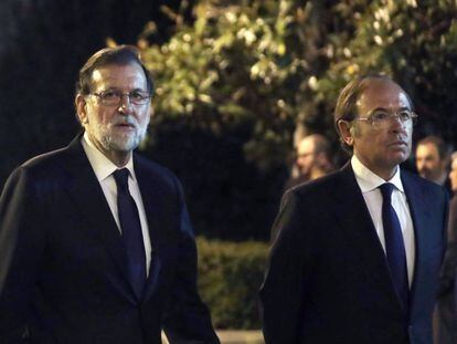 Mariano Rajoy y Pio Garc&iacute;a Escudero, en una imagen de archivo. 