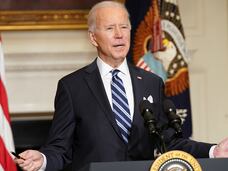 Joe Biden comparece ante la prensa el pasado miércoles, en la Casa Blanca. En vídeo, el presidente se pronuncia sobre sus planes para acceder a sistemas de protección de la salud y eliminar obstáculos al aborto.