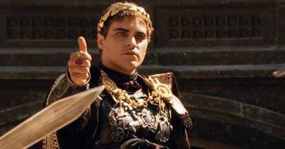Imagen del emperador Cómodo, en la película 'Gladiator' (2000).