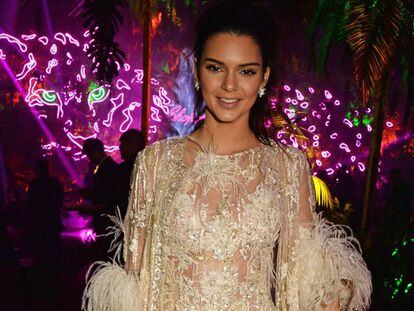 Kendall Jenner, en la fiesta de Chopard.