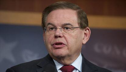 El senador demócrata, Bob Menéndez.