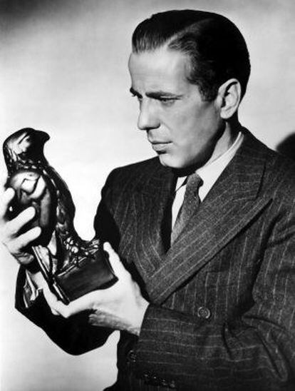 Humphrey Bogart, en el 'Halcón Maltés'.