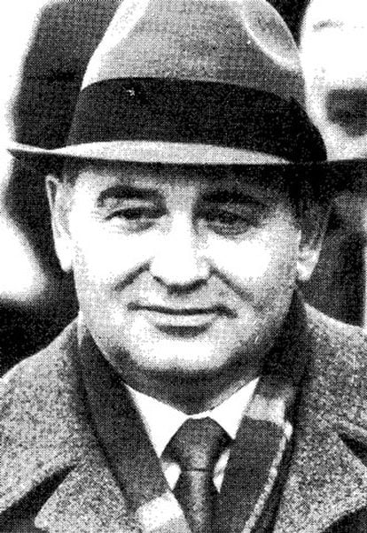 Mijail Gorbachov.