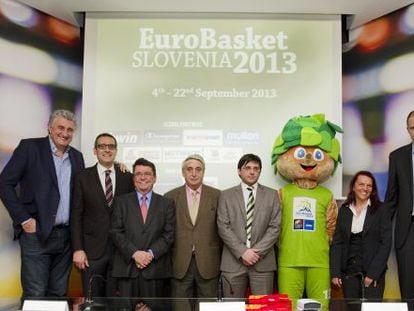 Eslovenia presenta el Eurobasket 2013