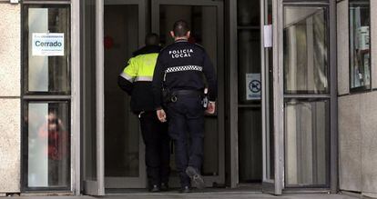 Registro en el Ayuntamiento de Getafe.