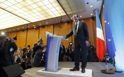 El candidato socialista Fran&ccedil;ois Hollande.