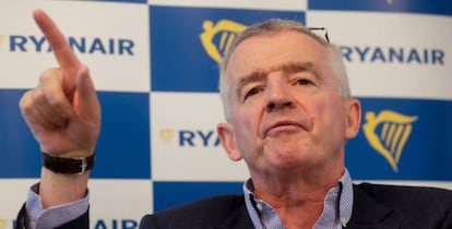 El CEO de Ryanair Group, Michael O'Leary. 