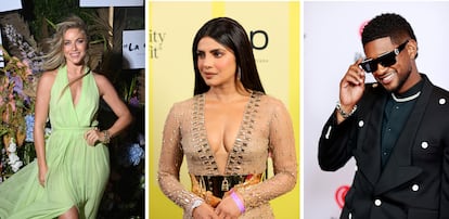 Julianne Hough, Priyanka Chopra y Usher.