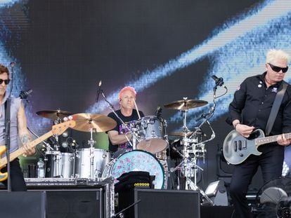 The Offspring actuando el pasado 4 de junio en el festival Rock im Park, en Bavaria, Nuremberg (Alemania).