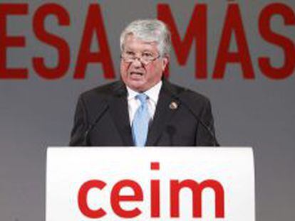 Arturo Fern&aacute;ndez, presidente de CEIM.