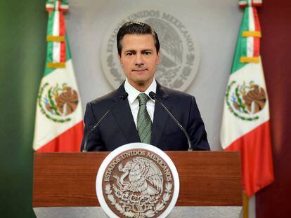 El presidente de M&eacute;xico, Enrique Pe&ntilde;a Nieto.