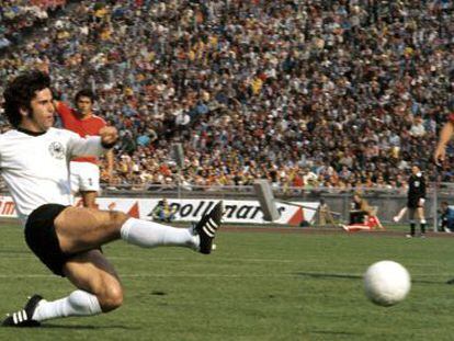 Gerd M&uuml;ller, en el Mundial del 74