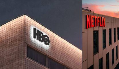 Logos de Netflix y HBO