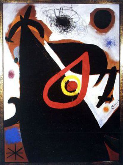 El fals 'Personnage Oiseau', de Miró.