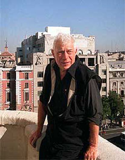 John Berger, fotografiado durante una visita a Madrid en 2000.