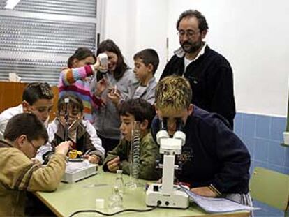 El equipo investigador del colegio público Jaime I de Sant Vicent del Raspeig (Alicante).
