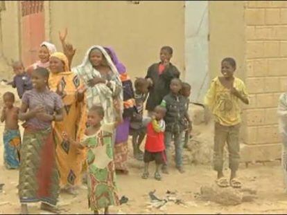 Primeras imágenes de la mítica ciudad del norte de Malí, liberada este lunes tras un año en poder de los islamistas.