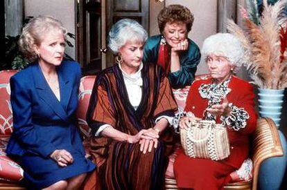 Rose (Betty White), Dorothy (Bea Arthur), Blanche (McClanahan) y Sophia (Estelle Getty), las originales.