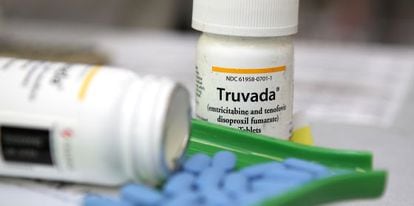 Pastilles de l'antiretroviral Truvada, utilitzat com a profilaxi del VIH.