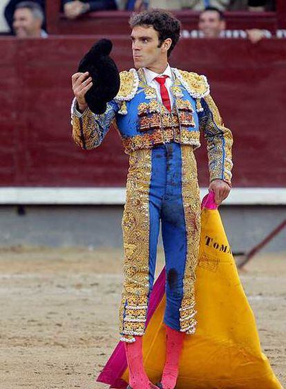 José Tomás, en su histórica reaparición en Las Ventas.