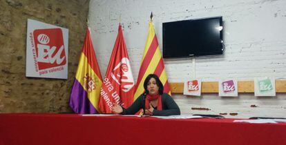 Rosa Pérez, de Esquerra Unida.