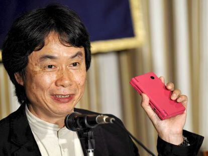 El japon&eacute;s Shigeru Miyamoto, creador de la saga de videojuegos &#039;Mario Bros&#039;.
