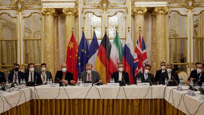 Encuentro el pasado 27 de diciembre durante la última ronda negociadora en Viena