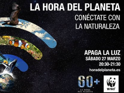 EL PAÍS se suma a la Hora del Planeta, que este año se celebra desde casa