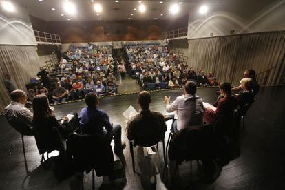 L'audiència pública del govern de Sabadell, avui dijous.