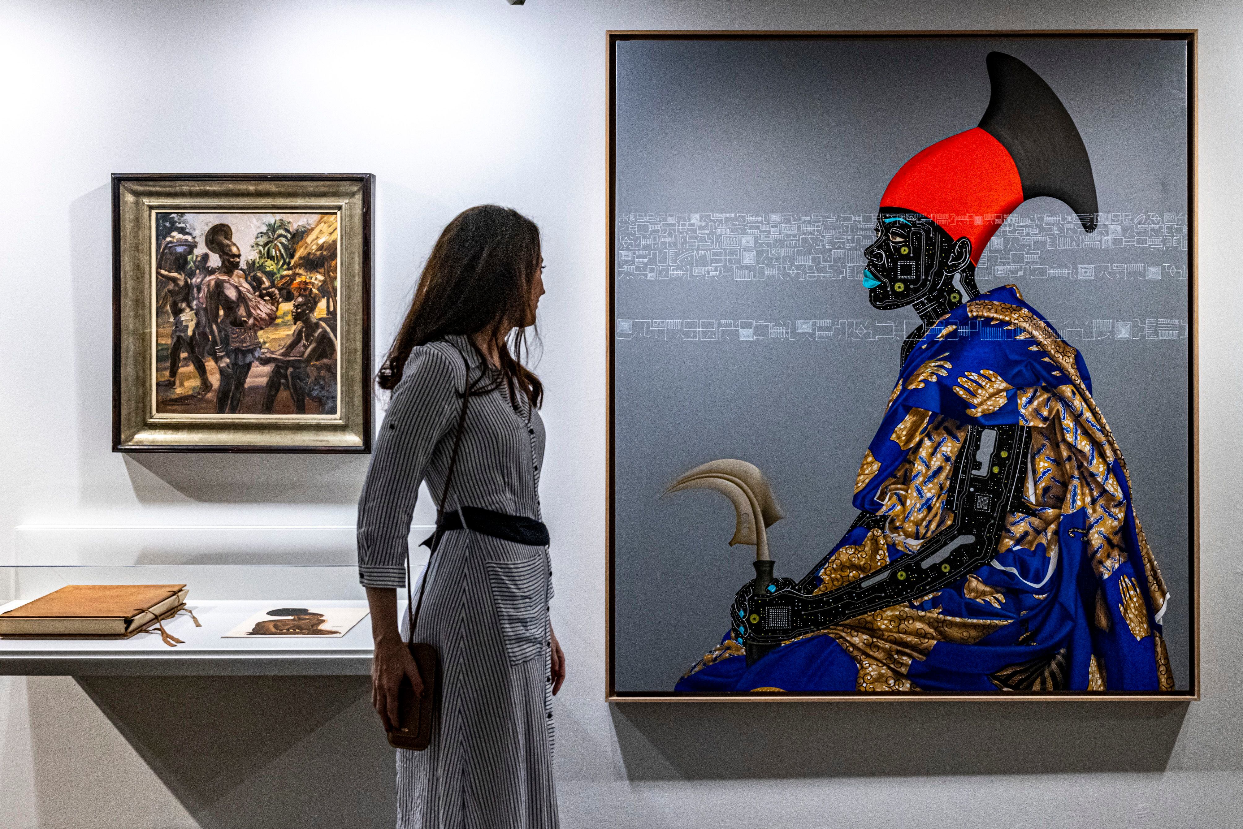 Una perspectiva de la exposición del IVAM.