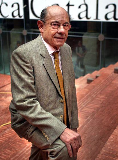 Félix Millet, presidente de la fundación Palau de la Música Catalana, fotografiado en abril de 2004
