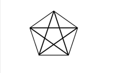 estrella pentagonal