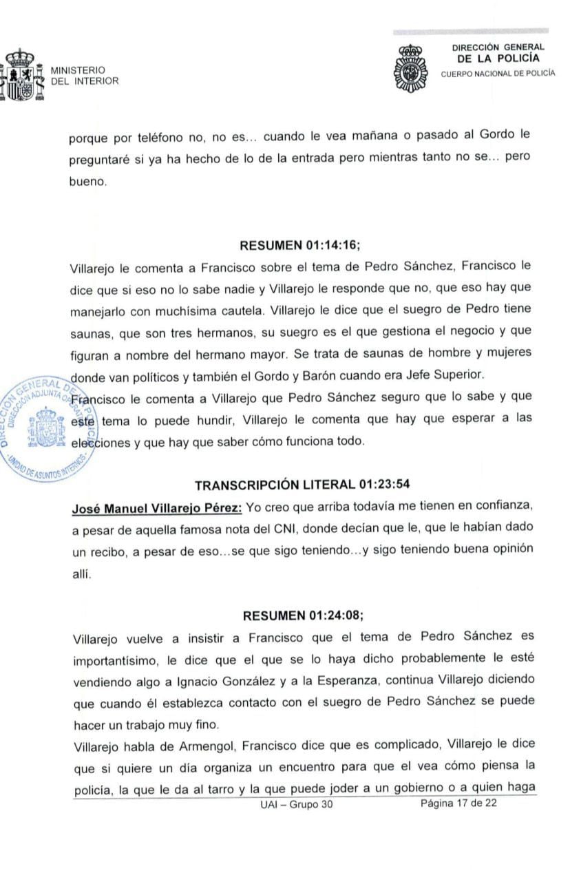 El juez conoció hace casi dos años el plan de Interior para “matar políticamente” a Pedro Sánchez