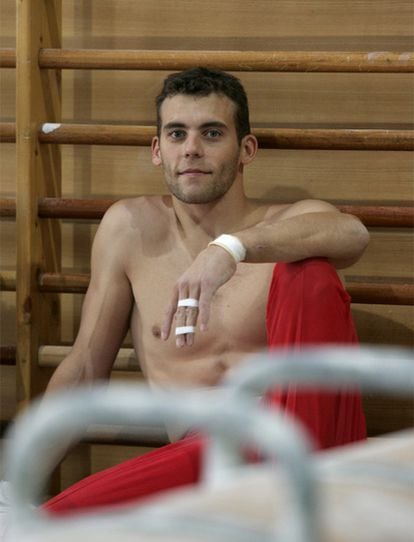 Jesús Carballo, antes de ir a los Juegos de Atenas en 2004.