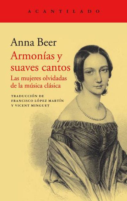 Portada de 'Armonías y suaves cantos', de Anna Beer.