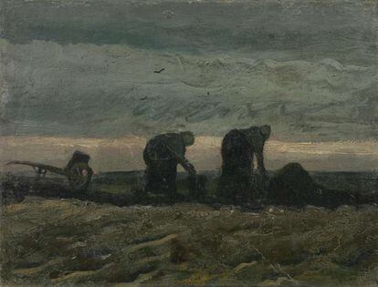 Women on the Peat Moor (1883), de Van Gogh.