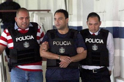 El exgobernador mexicano Roberto Borge, detenido.
