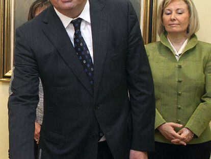 Antón Louro toma posesión de su cargo en La Moncloa.