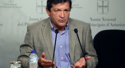 El presidente de Asturias, Javier Fernández.